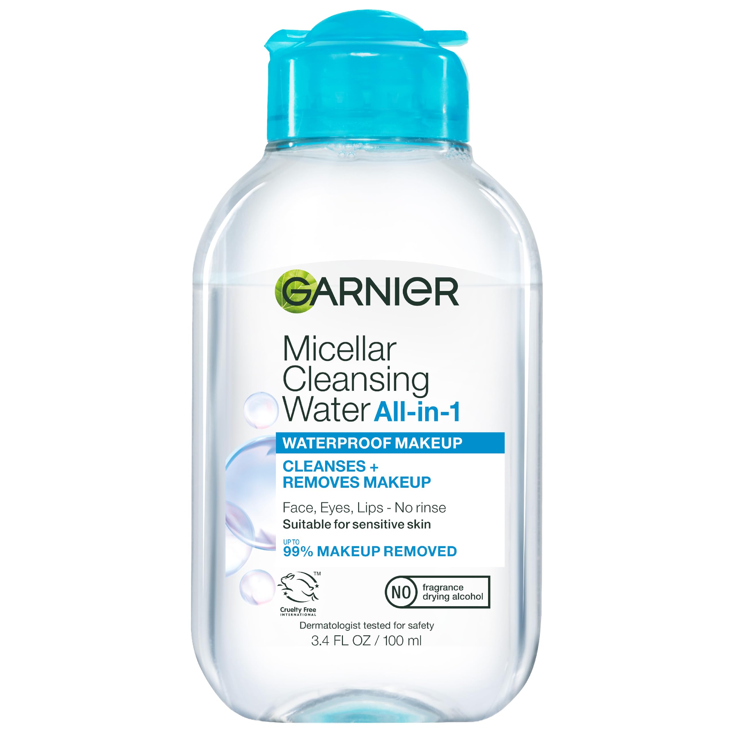 Garnier SkinActive Micellar Water For Waterproof Makeup, Facial Cleanser & Makeup Remover, 13.5 Fl Oz (400mL), 1 Count (Packaging May Vary) — Amazon image 14