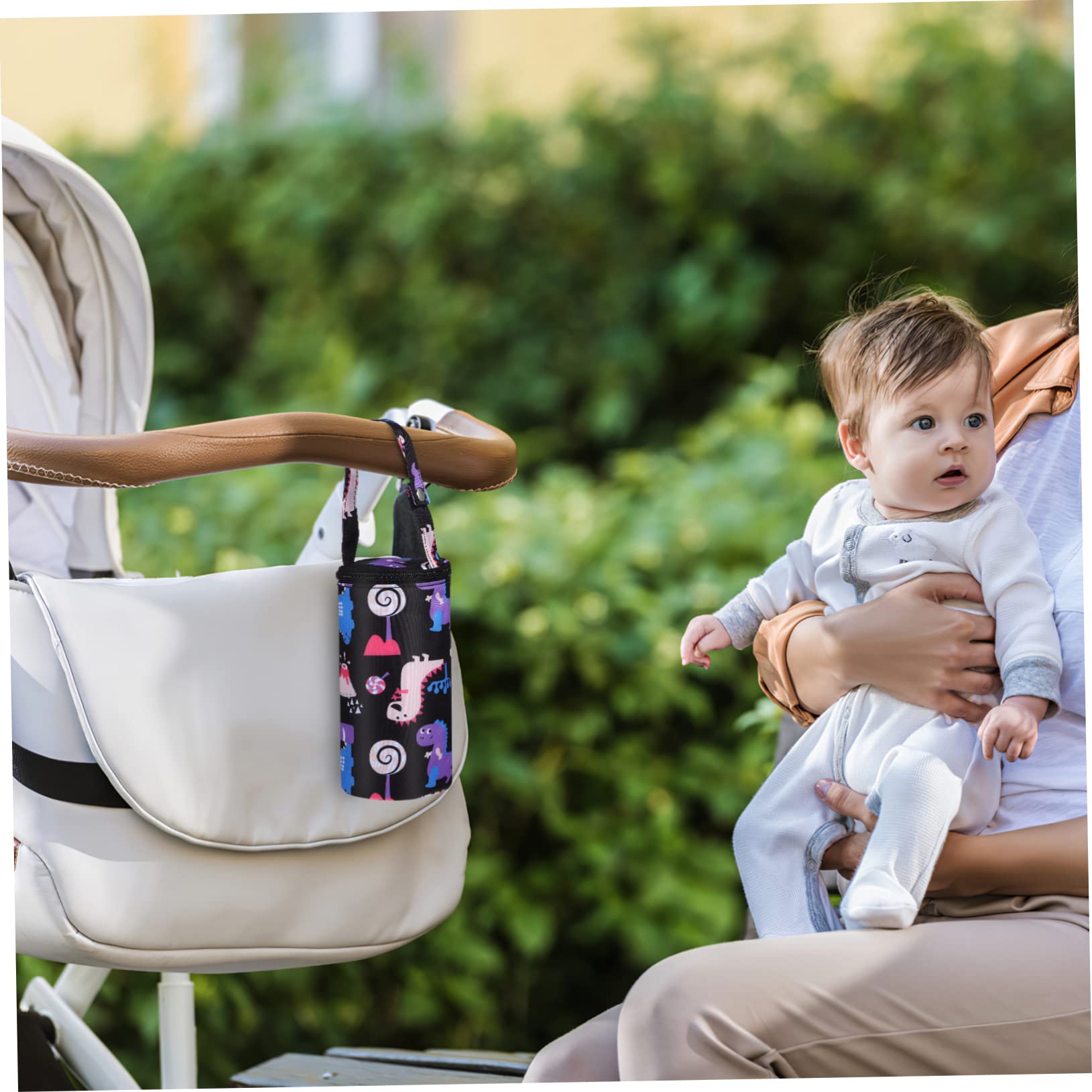 6pezzi Borsa Termica Per Biberon Sacchetto Isolante Per Latte Materno Compatibile Con La Maggior Dei Biberon Per Passeggiate Picnic e Viaggi Pratico e Portatile e Scuro