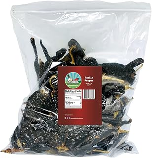 Chile Pasilla Pepper (Pasilla Negro) // Weights: 4 Oz, 8 Oz, 1 Lb, 2 lbs, 5 lbs, and 10 lbs!! (1 lb)