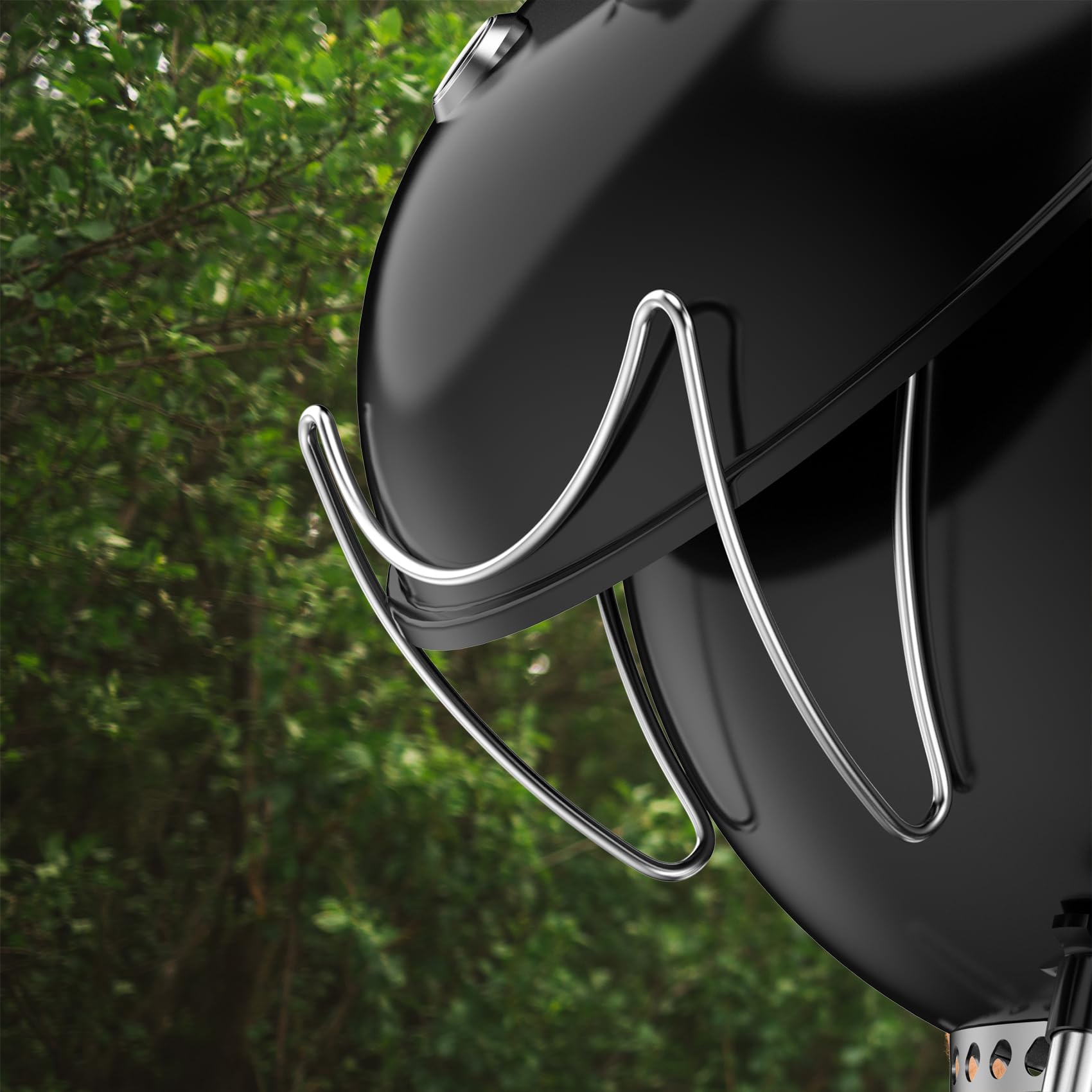 Weber Kettle Lid Holder Charkettle Stainless Steel Grill Lid