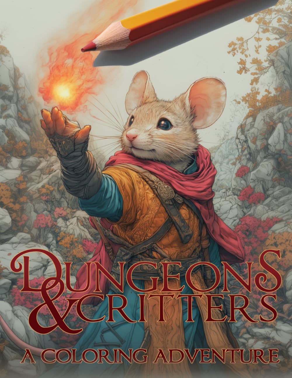 Dungeons & Critters: A Coloring Adventure