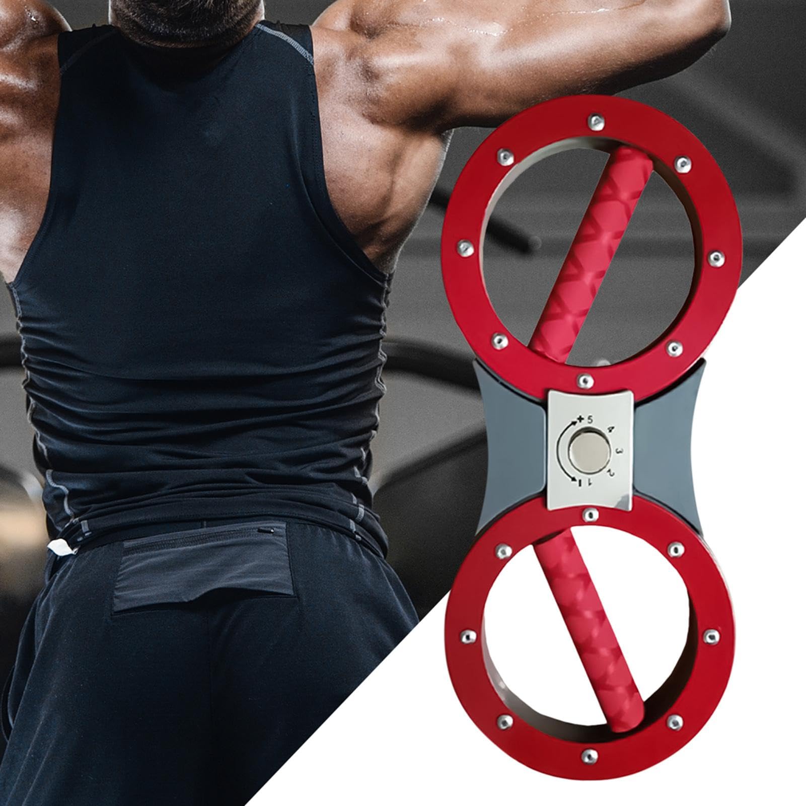 Burn Machine Grip Strength Trainer 3,6-8,2 kg Macchina rotatore regolabile Avambraccio Allenatore Forza Braccio e Spalla Forza Macchina per Formazione Avambraccio Esercizio Forbraccio Rafforzatore