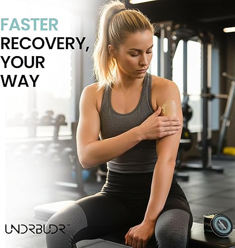 Miniatura 7 de Recuperación muscular de frotación, reparación y recuperación posterior a la actividad con árnica, consuelda y aceites esenciales, bálsamo de 3 onzas