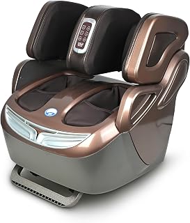 AROGYA Leg & Thigh Massager 28 Air Bags 3 Level Air Pressure, Heating & Roller Therapy, Improve Blood Circulation, Kneadin... Price In India