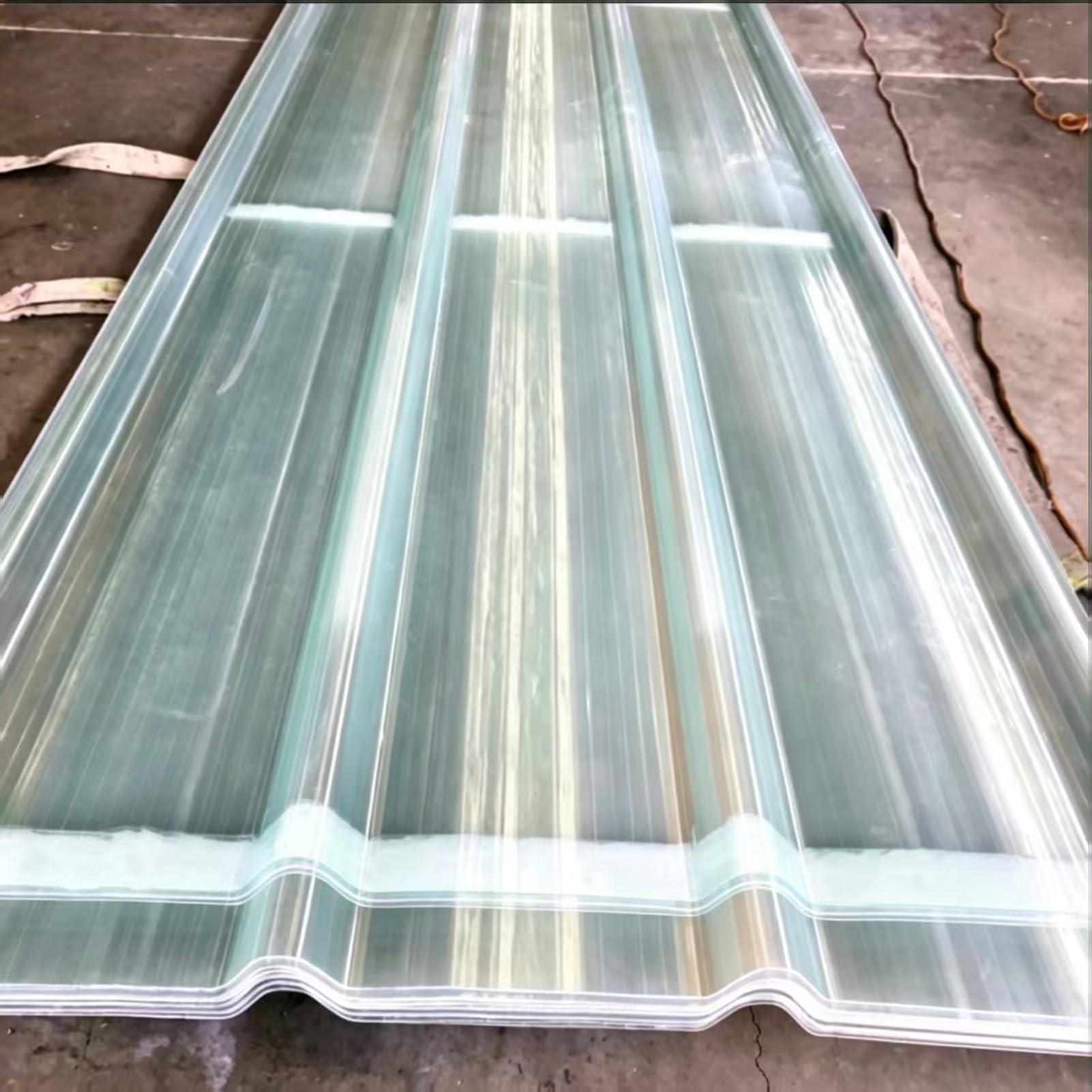 Lámina Techo Policarbonato Transparente Aislado Impermeable Paneles Invernadero Cubierta para Agricultura Solario Multiuso Exterior 1PCS(0.9x1.6m (35x63in))