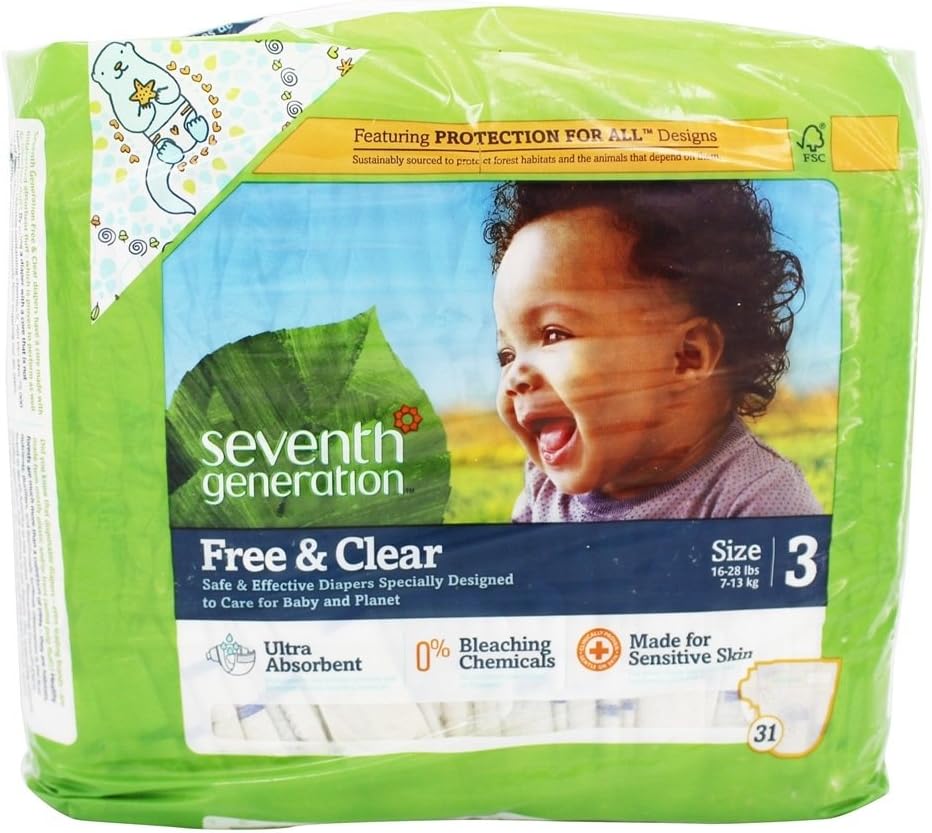 Seventh Generation Diaper Stg3 1628lbs Beauty & Personal