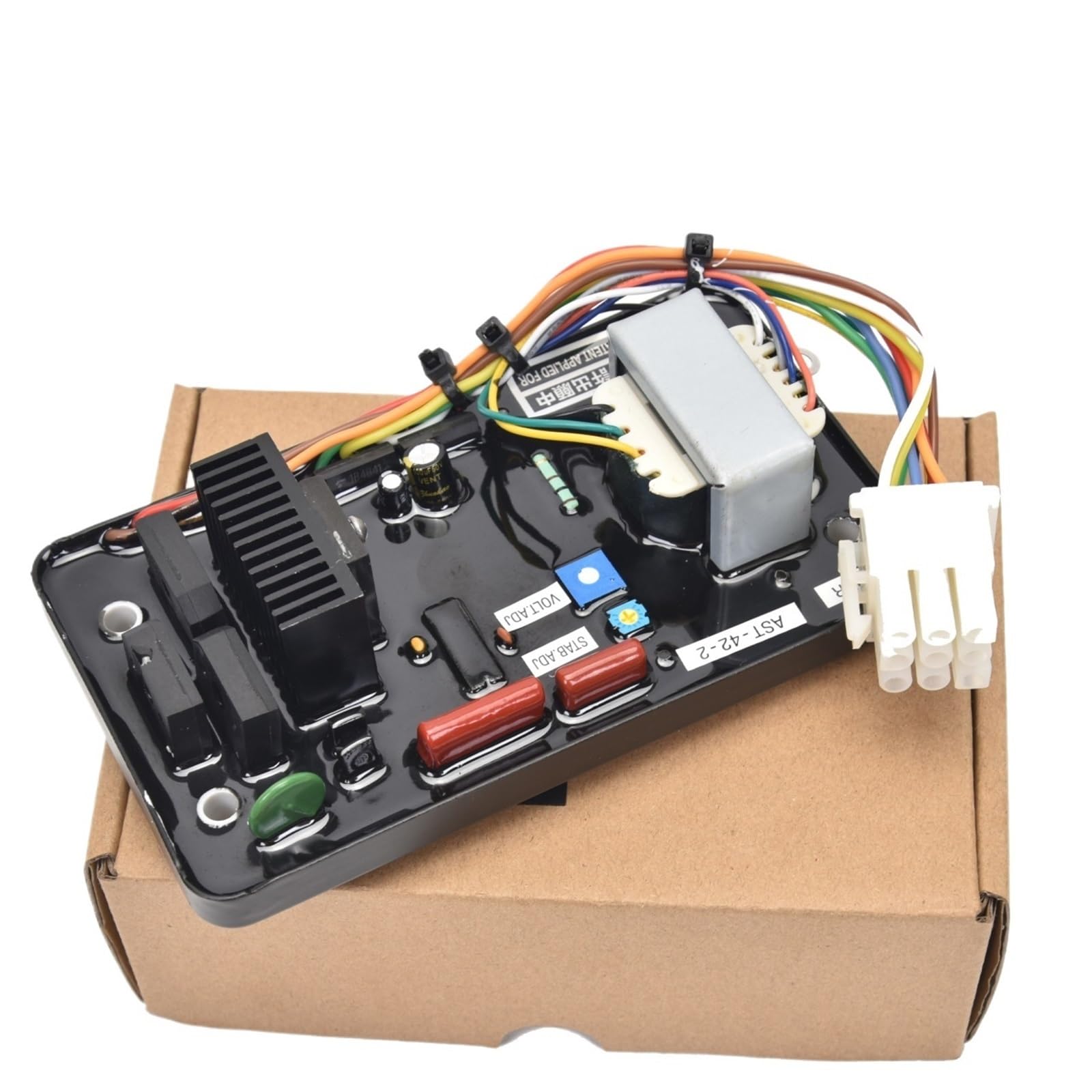 GQSHEIIRU 1pcs AST-42-2 AVR Generator Automatic Voltage Regulator Diesel Genset Parts