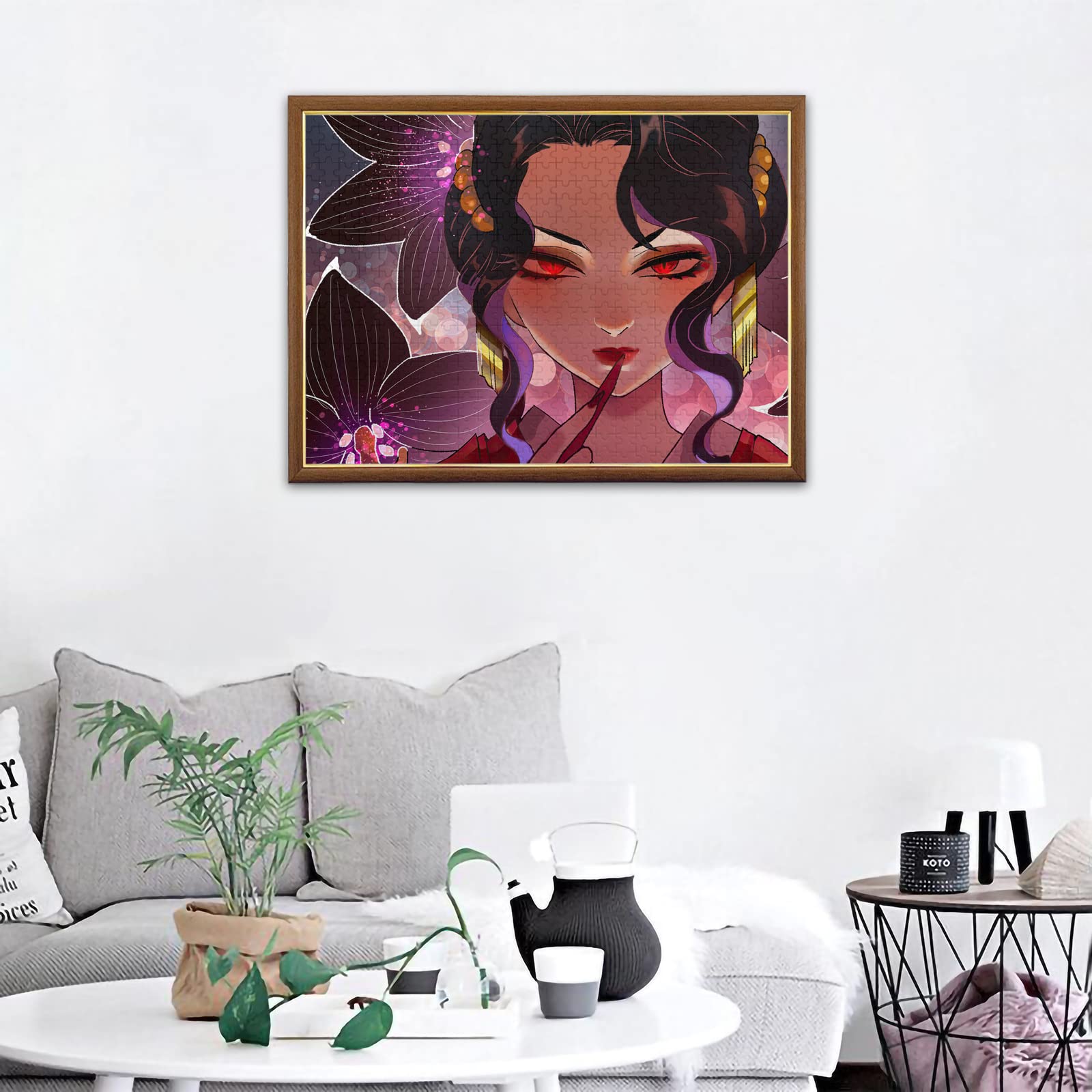 鬼滅の刃 鬼舞辻無惨 つながるアクリルパズル コレクション 8点セット