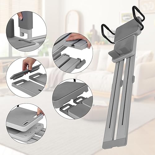 Miniatura 6 de Foldable Pilates Reformer for Home 2025 Yoga Reformer Modular All-in-One Machine for Pilates, Ski Machine & Full Body Strength Training with 360