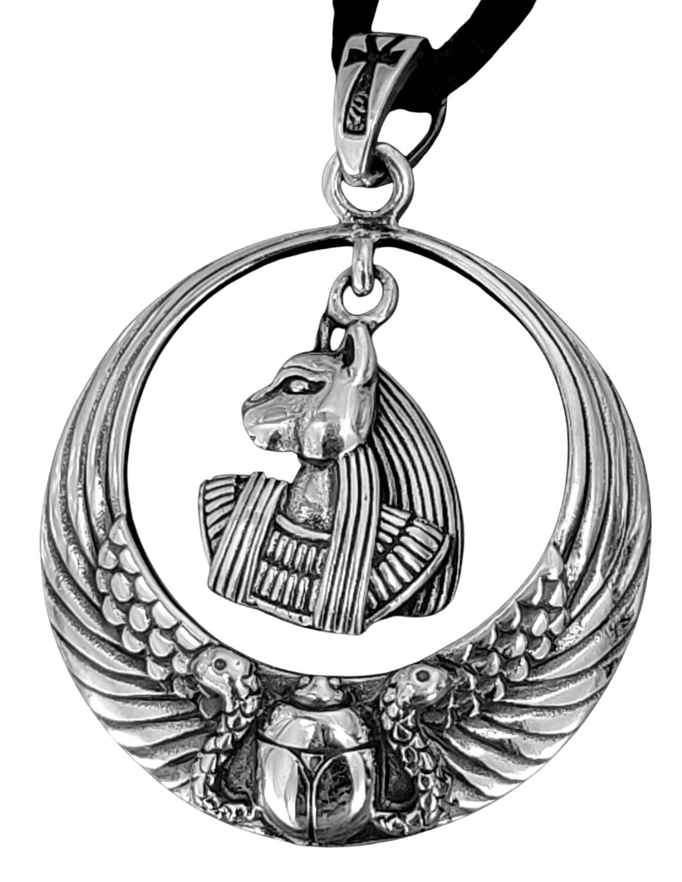 Kiss of Leather llavero de rafia de 925 plata de ley nº 366