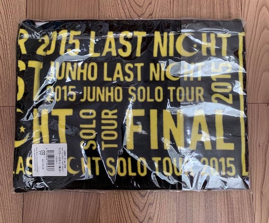 ジュノ LAST NIGHT ロングタオル３枚 ジュノ LAST NIGHT ロングタオル3枚