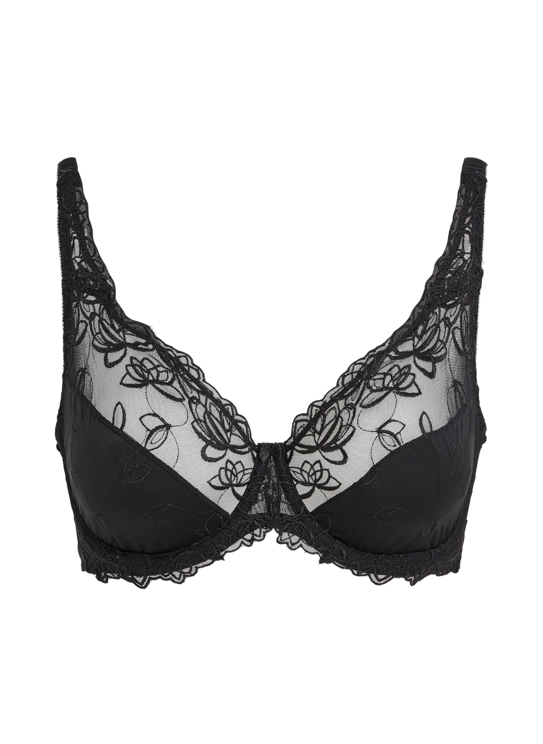 Hunkemöller Unwattierter Bügel-BH Diva - Black - 90E