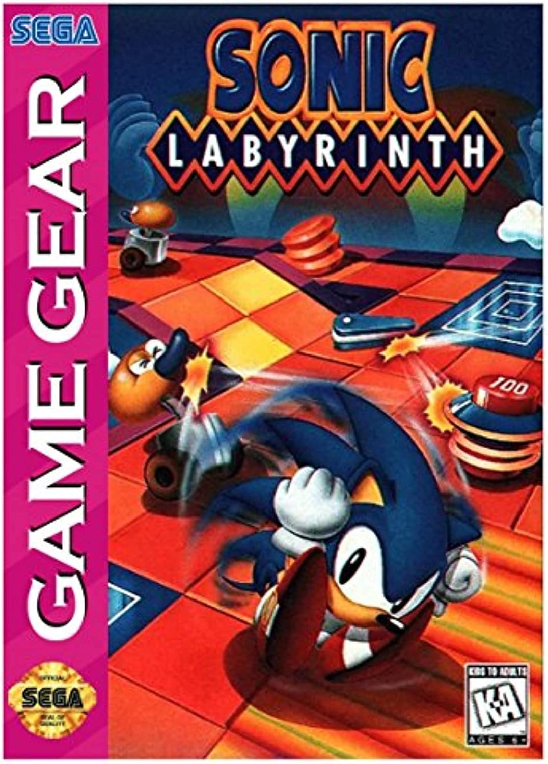 Sonic Labyrinth Sega Game Gear Video Games