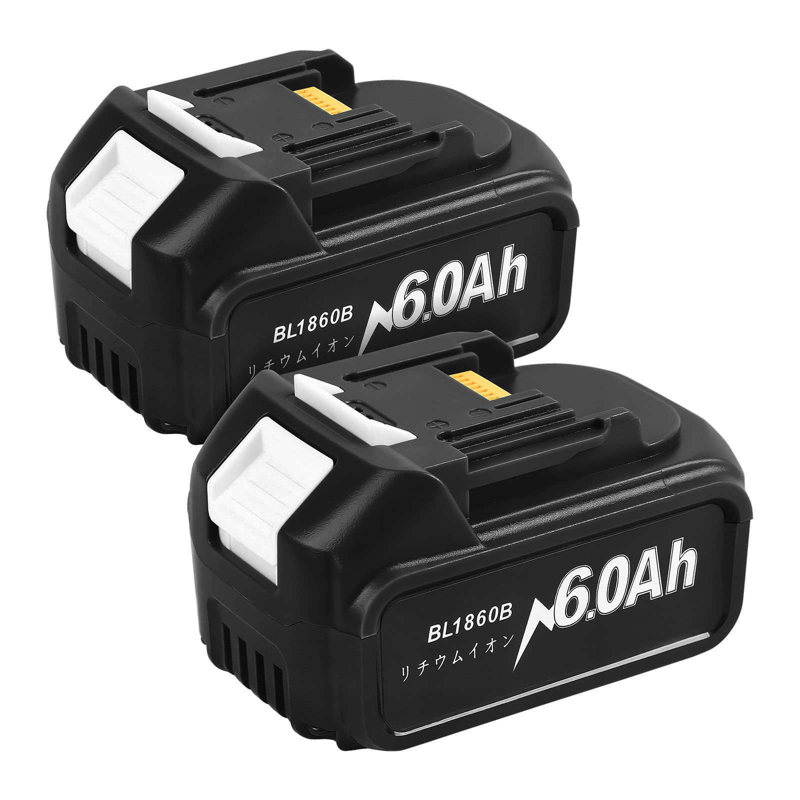Amazon.co.jp: KPQ マキタBL1860B 互換バッテリー 18V 6.0Ah マキタ  