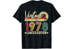 Vintage 1978 46th Birthday T-Shirt