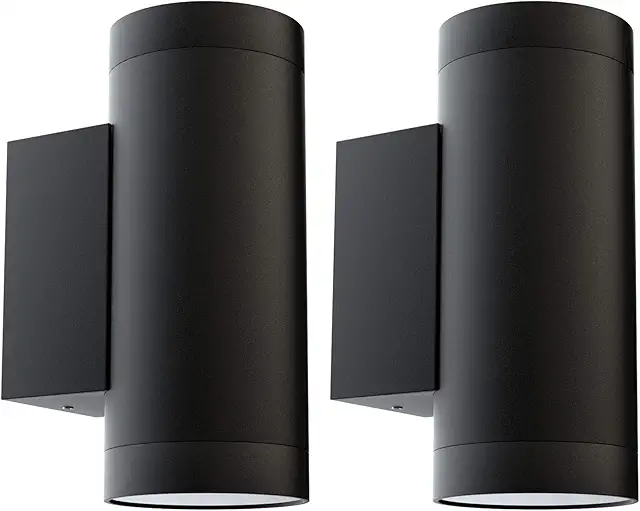 Applique Murale Extérieure GU10 IP65 - Éclairage Moderne Haut/Bas pour Jardin et Intérieur