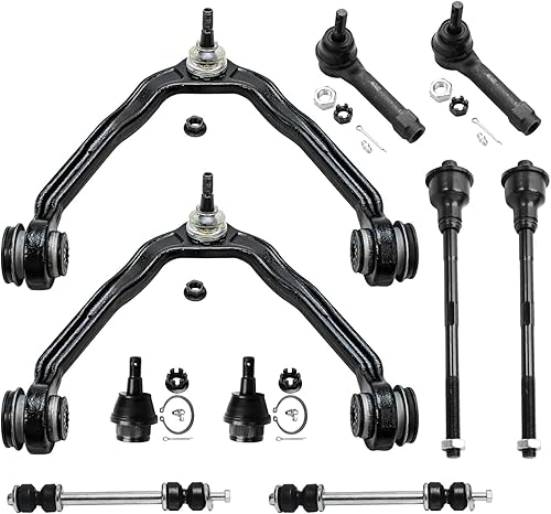 Miniatura 276 de Detroit Axle - Kit de suspensión frontal de 10 piezas para Ford Ranger Mazda B2300 B2500 B3000 B4000, 2 brazos de control superiores, 2 rótulas