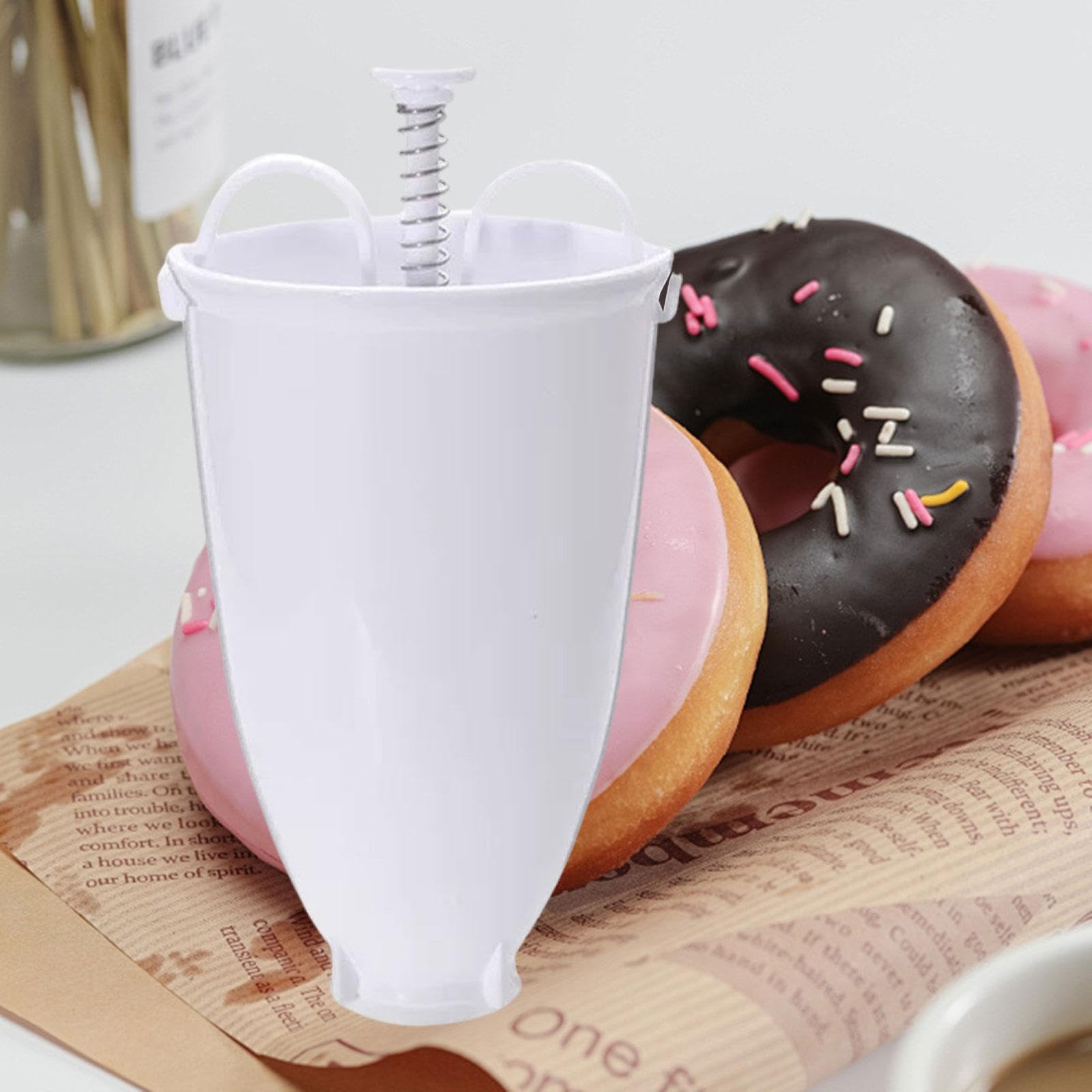 MagiDeal Machine à beignets, manuel de boulangerie pour beignets uniformes et professionnels, ustensiles pour beignets, distributeur de beignets, outil de