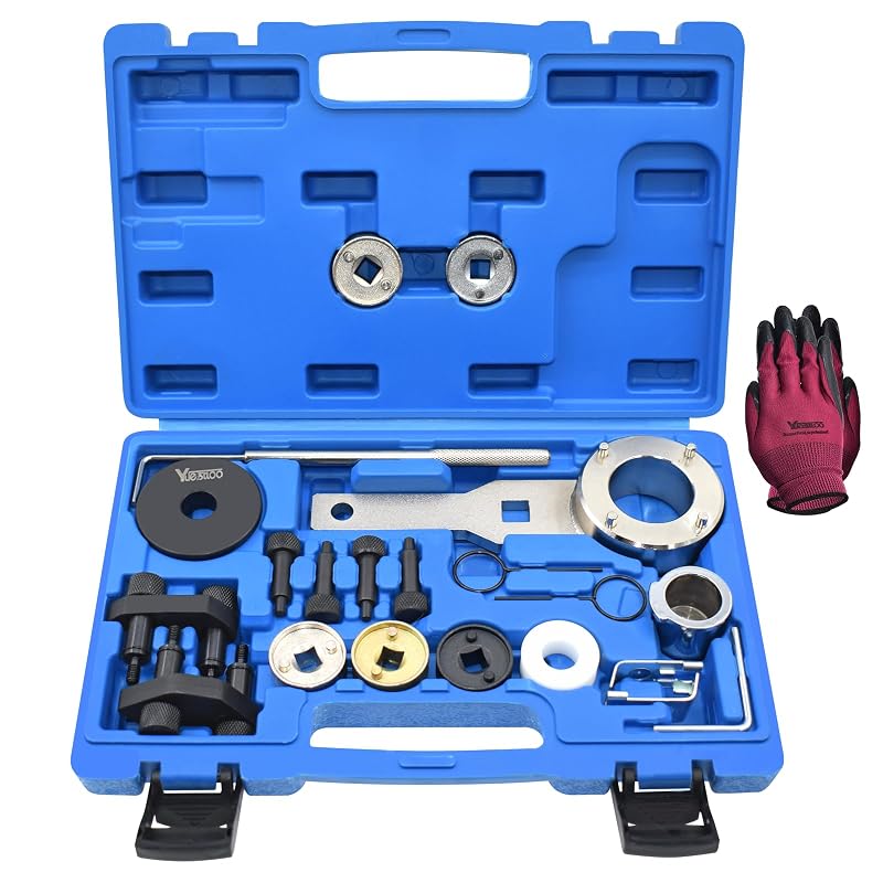 Kit de Ferramentas para Sincronismo do Motor EA888 1.8 e 2.0 TSI/TFSI Yuesstloo, 21 peças