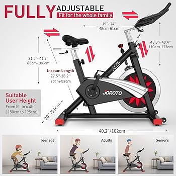 SHAPE BEAT  ｃｏｒｅ5000 Amazon.com : JOROTO Belt Drive Indoor Cycling Bike with