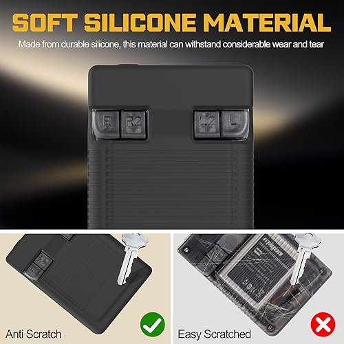 Miniatura 5 de Funda de silicona para consola de juegos portátil Miyoo Mini V4, antideslizante, a prueba de golpes, funda protectora suave para Miyoo Mini V4 con