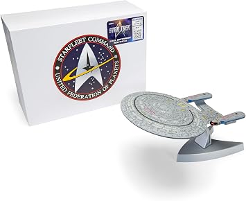 Corgi Diecast Spaceships - CC96611 Star Trek - USS Enterprise NCC-1701-D The Next Generation - Spaceship Toy Model, Collectible Space Toys for Adults & Kids, Rocket Ship Sci Fi Gifts