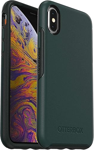 OtterBox Symmetry Series - Funda para iPhone Xs y iPhone X (solamente), embalaje no minorista, Ivy Meadow