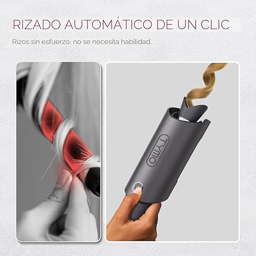 TYMO Automatic Rotating Curling Iron — packaging and what arrives in the box