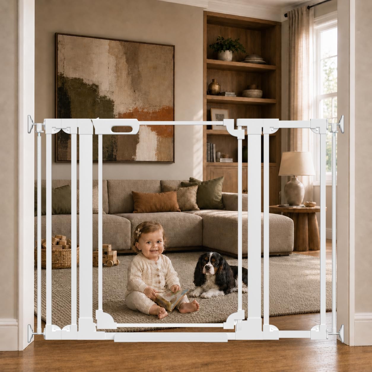 Photo 1 of WAOWAO Clear Acrylic Baby Gate