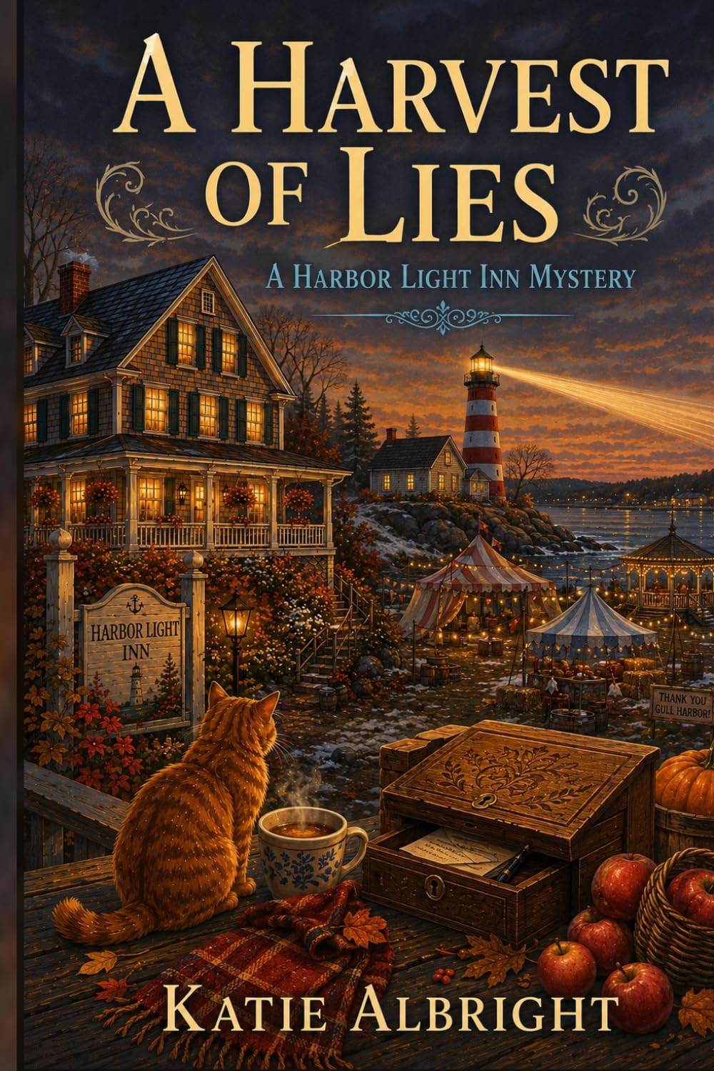 A Harvest of Lies: A Harbor Light Inn Cozy Mystery: 4 (The Harbor Light Inn Mysteries)