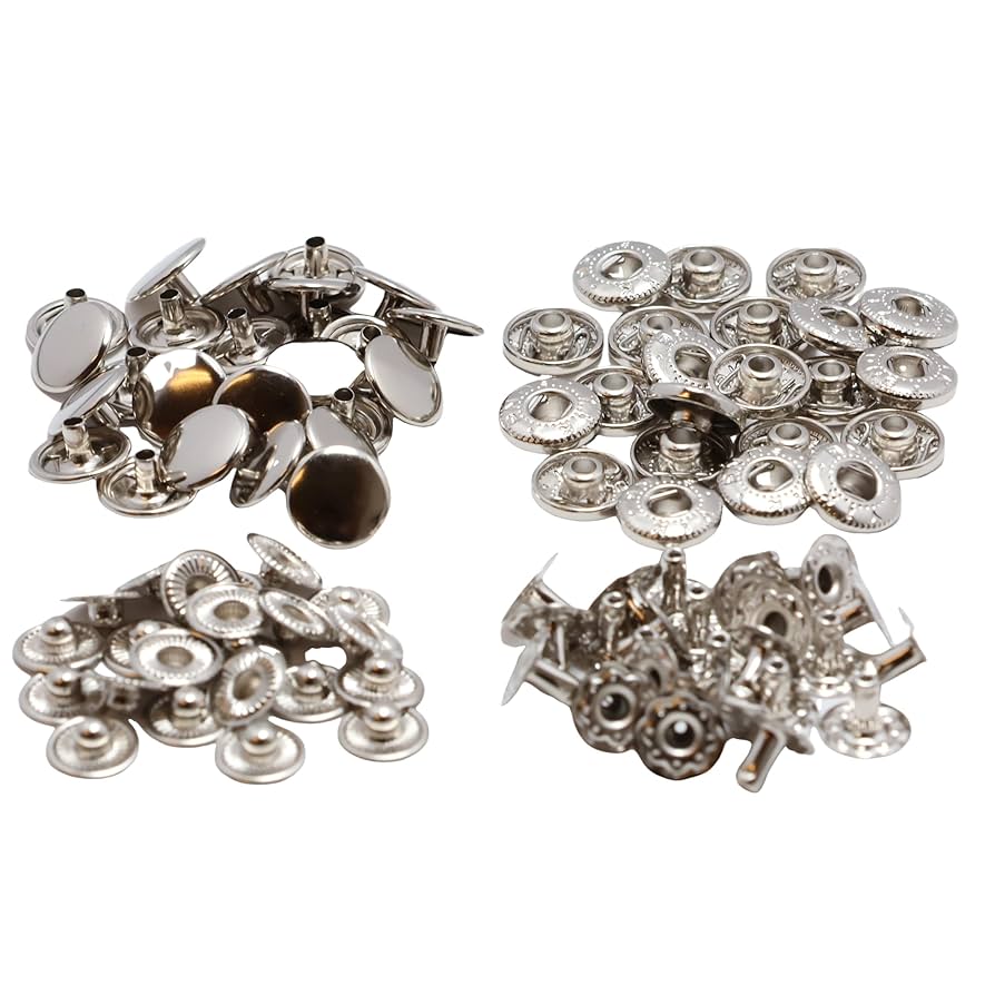 Amazon.co.jp: バネホック ホック ボタン レザークラフト