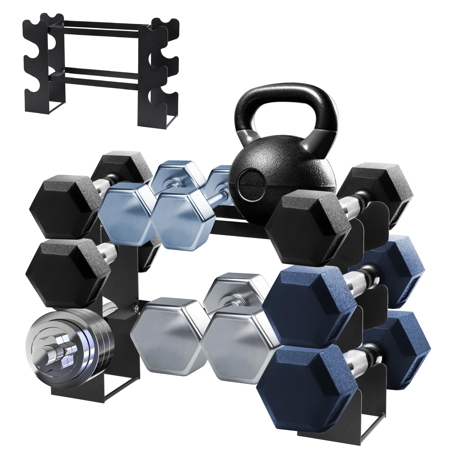 Small Dumbbell Rack Stand Only Iron Weight Stand Holder Storage for  Dumbbells Weight Rack for Home Gym dumbbell
