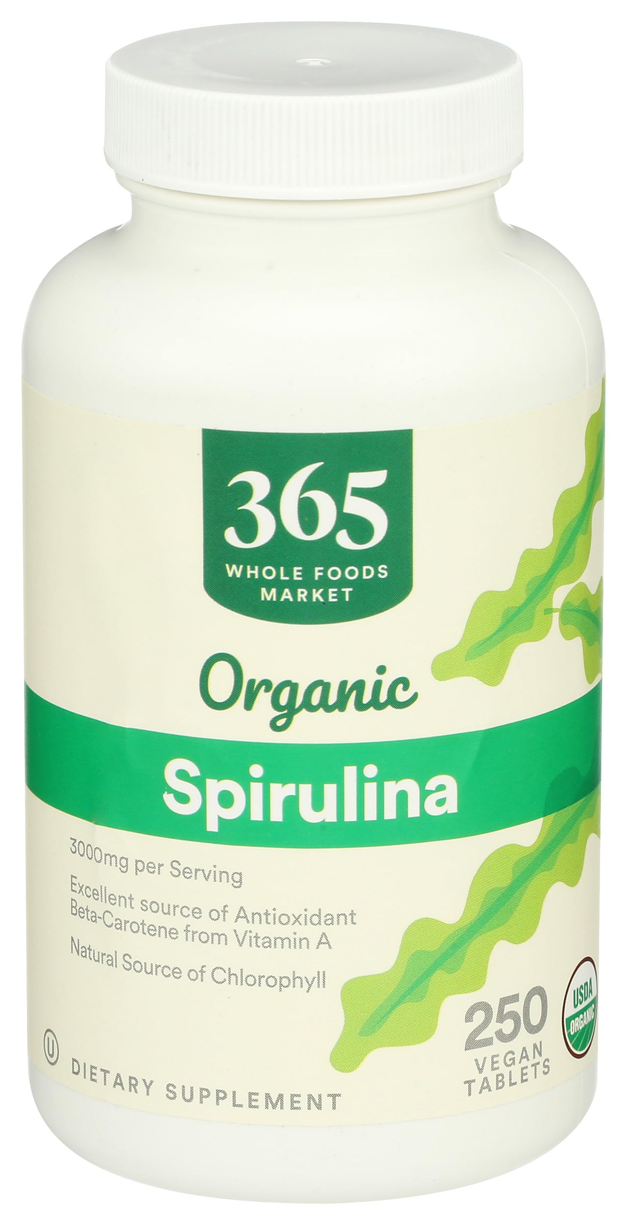 365 by Whole Foods Market, Spirulina 3000mg, 250 Count