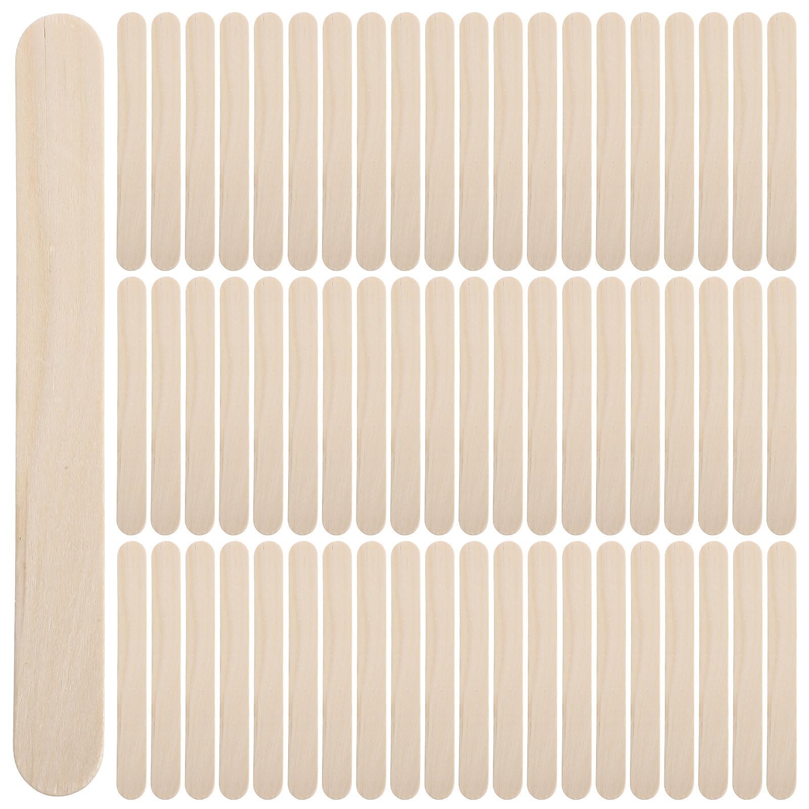6 Boxen Wachsstäbe 6 Boxen Beige Leicht Oberfläche ohne Grat Tragbar für Augenbrauen und Lippen zur Körperhaarentfernung