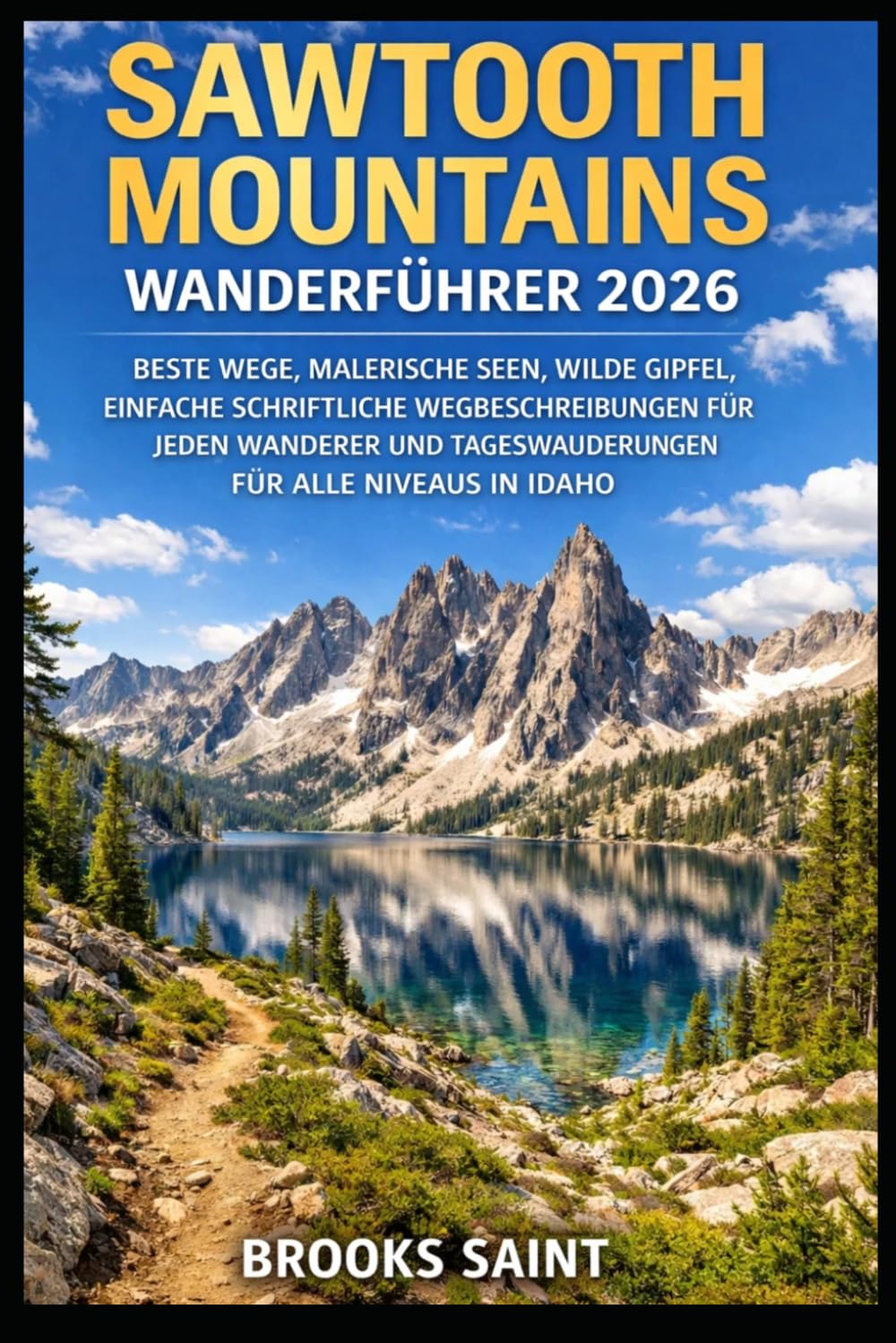 SAWTOOTH MOUNTAINS WANDERFÜHRER 2026: BESTE WEGE, MALERISCHE SEEN, WILDE GIPFEL, EINFACHE SCHRIFTLICHE WEGBESCHREIBUNGEN FÜR JEDEN WANDERER UND ... FÜR ALLE NIVEAUS IN IDAHO (ROAM THE EARTH)