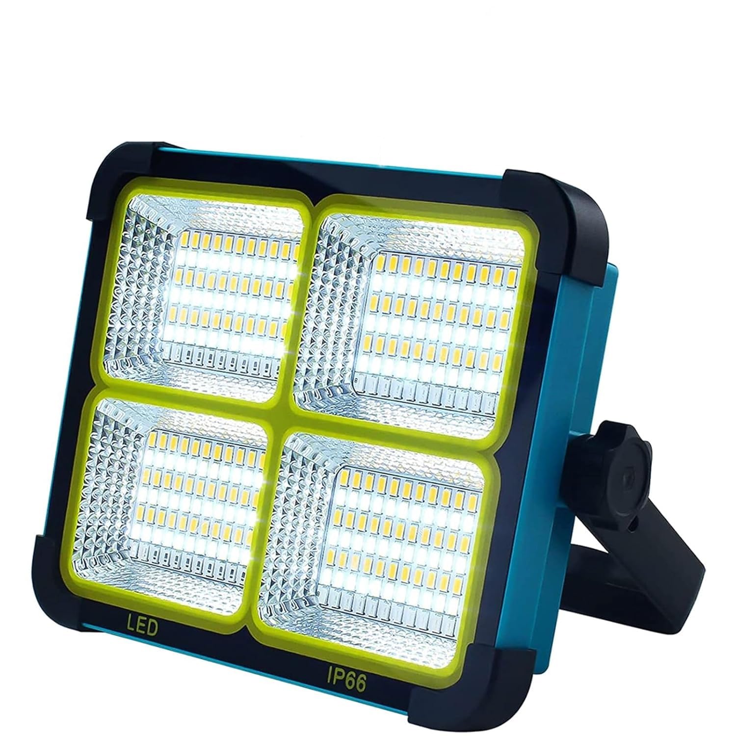 nipify Portable Solar Rechargeable LED Flood Light, 7000 Lumens Rechargeable Work Light with 5000mAh Battery, 4 Lighting Modes, Outdoor Security Light for Garden, Camping & Emergency-image-38