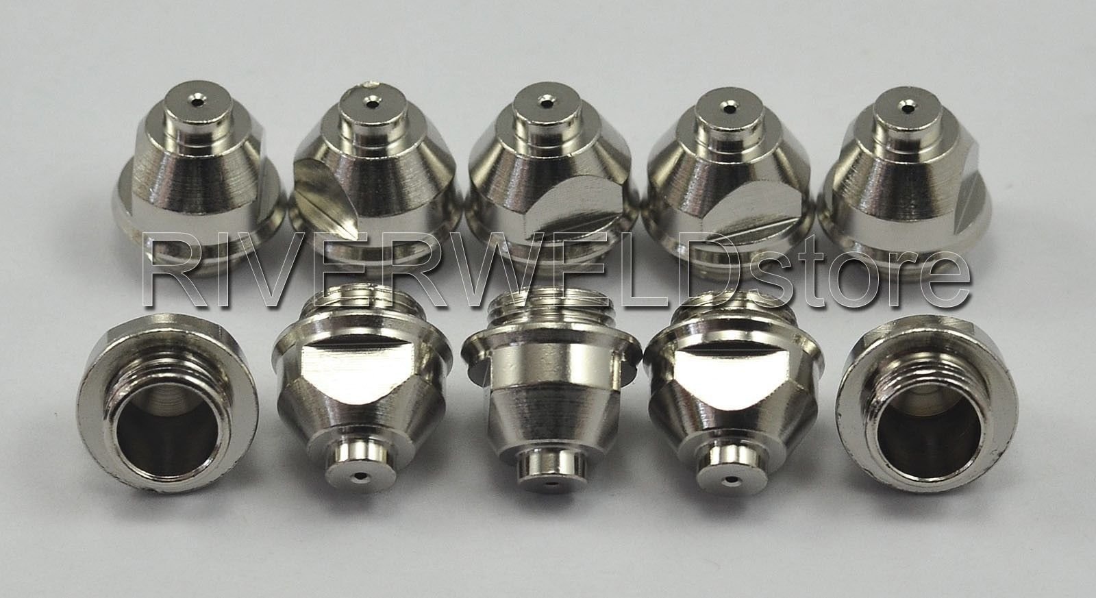 RIVERWELD Electrodos de plasma Thermal Dynamics - HF 9-5633 Puntas de boquilla de plasma 60A 9-5631 Boquilla de alúmina de cubierta 8-5526 para antorcha de corte por plasma PCH M-51 22 piezas