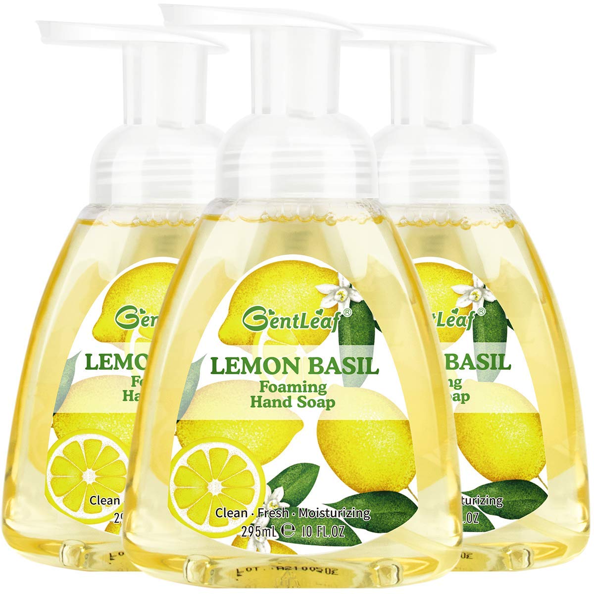 Buy Liquid Hand Soap, Gentleaf Foaming Hand Wash Gift Set with Fresh