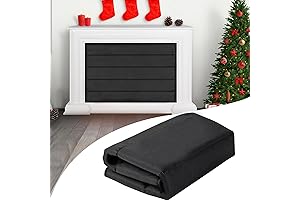 Magnetic Fireplace Blanket to Keep Drafts Out