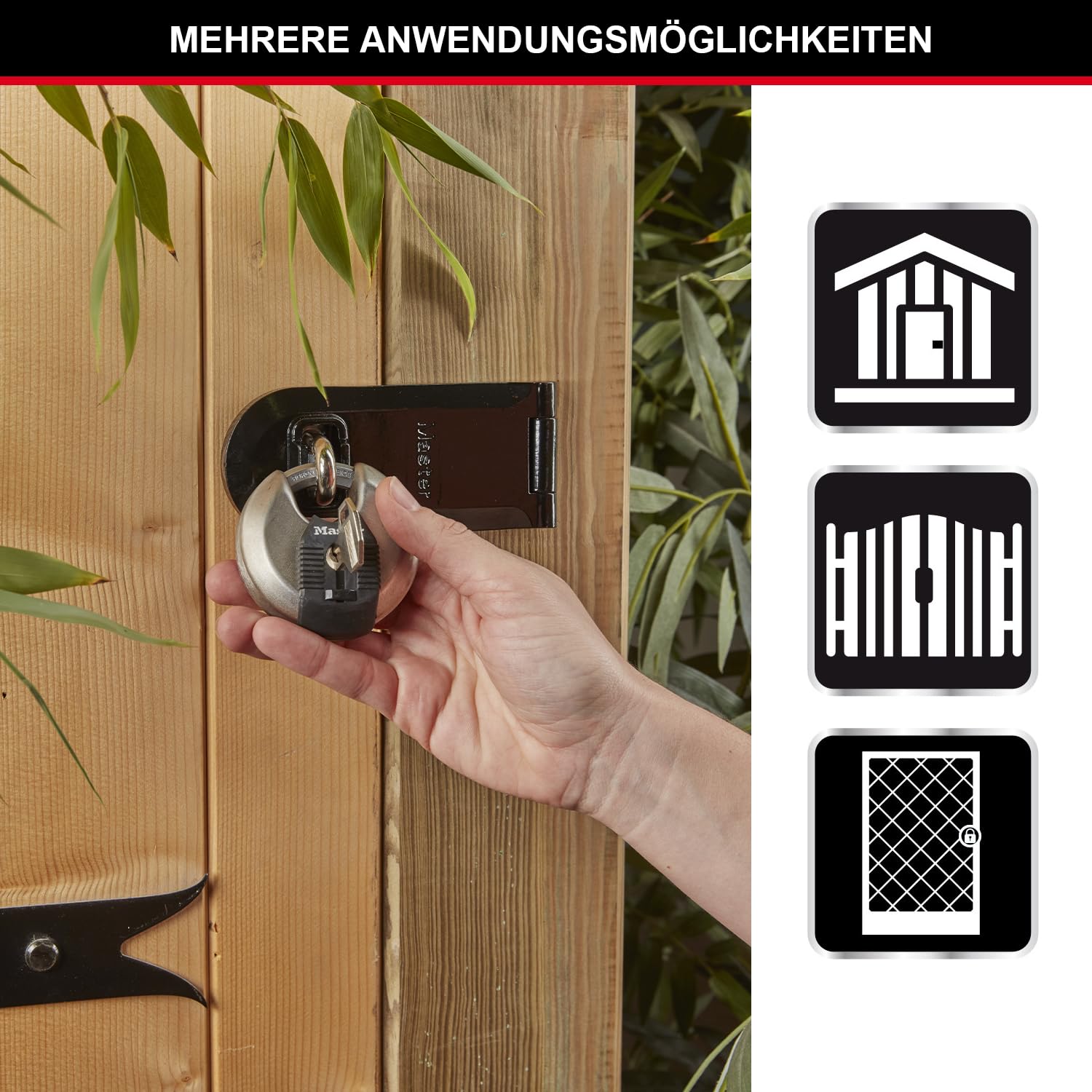 MASTER LOCK - M40EURT - 2 Excell Disc Schlösser 70mm