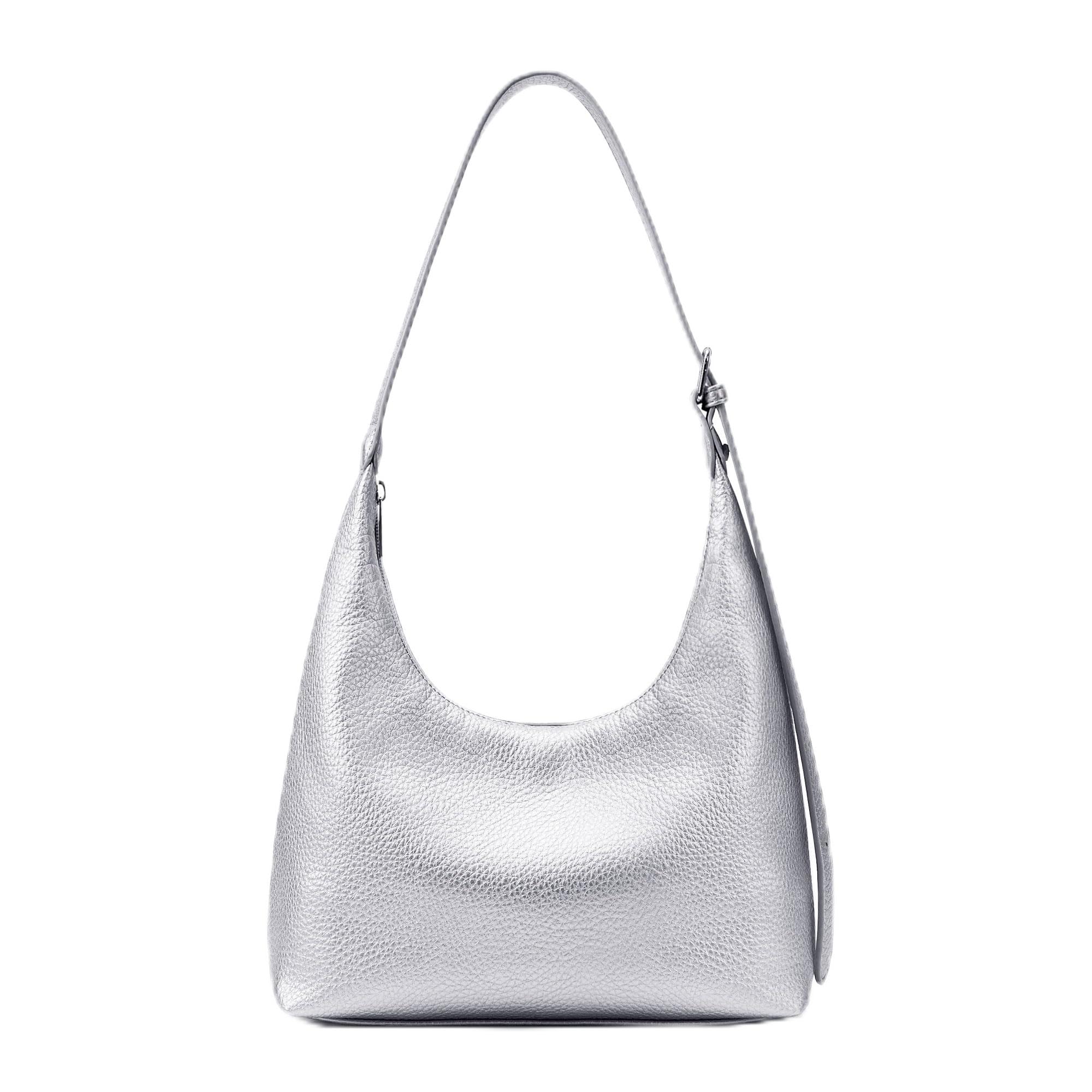 KALIDI Damen Handtasche Schultertasche PU Leder Tote Bag Vintage Hobo Tasche mit verstellbarem Gurt für Arbeit Schule Shopper Lässige täglich Rot