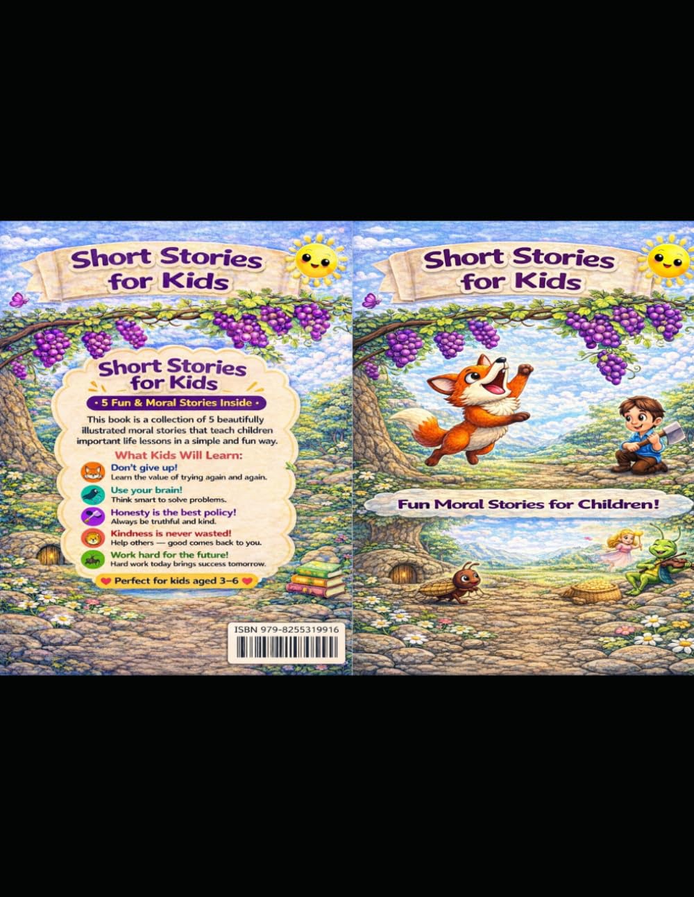 5 Stories for Kids: Fun Moral Stories for Children Age 3–6