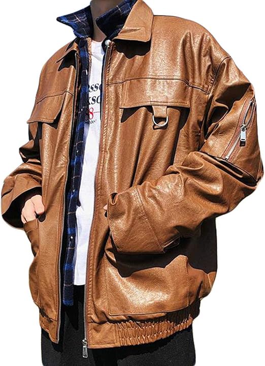 Leather Jacket, Brushed Lined 