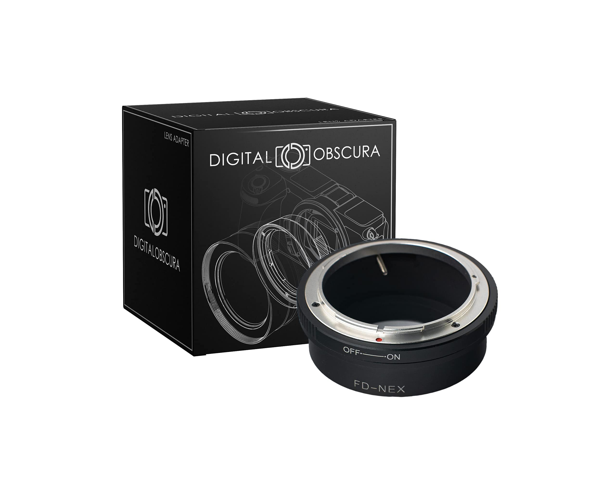 FD - E Mount Adapter for Vintage Manual FD Lens for Sony E/NEX Mount APSC & Full Frame Camera Body