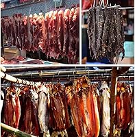Vista 3 de Ganchos de carne de 5.12 pulgadas, 20 ganchos de carnicero de acero inoxidable 304, ganchos para ahumar, colgar, secar, carnicería, barbacoa
