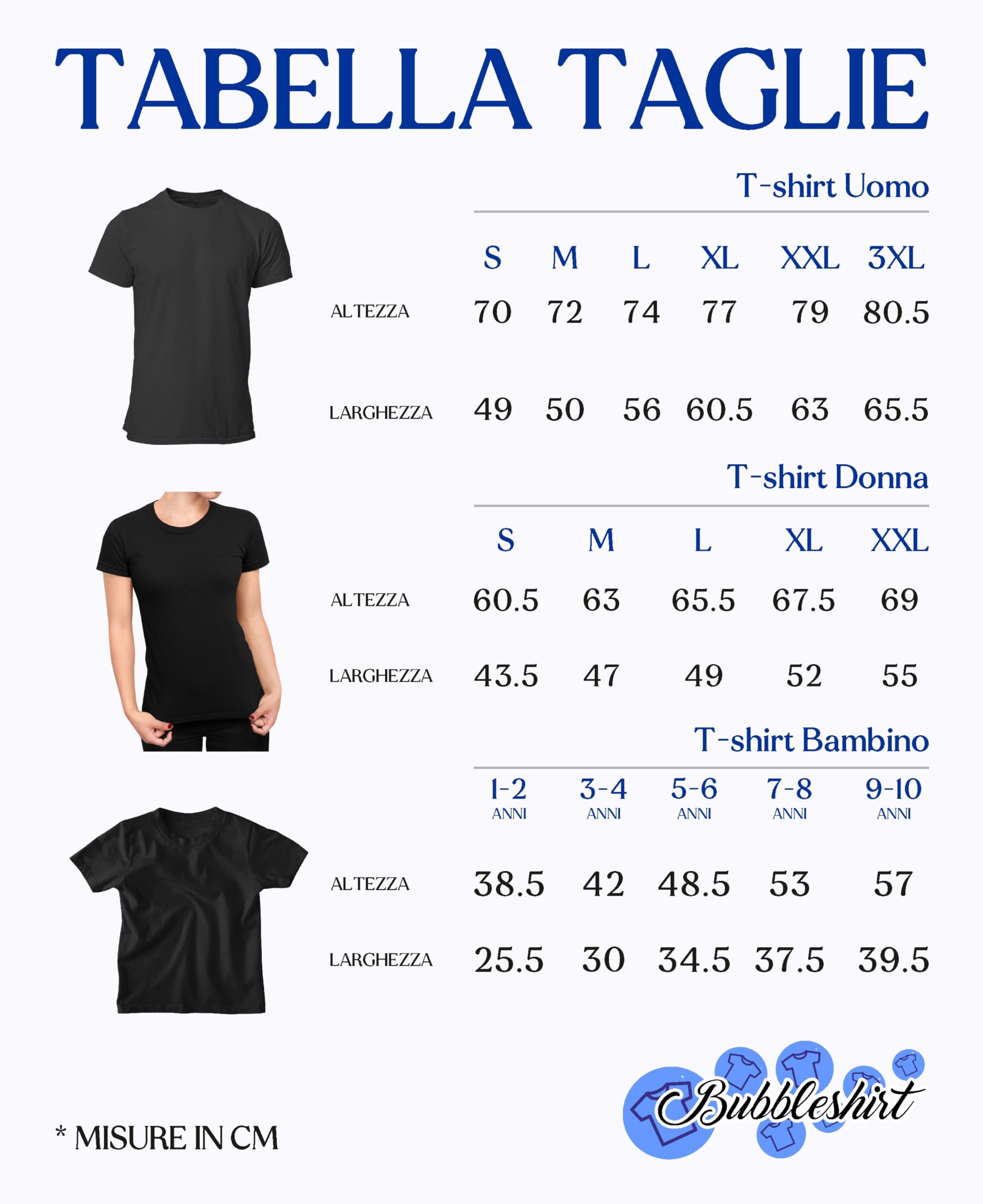 bubbleshirt Tshirt Tutte Le Mamme Fanno Figli Belli, MA LA MIA HA Proprio ESAGERATO - in Cotone by
