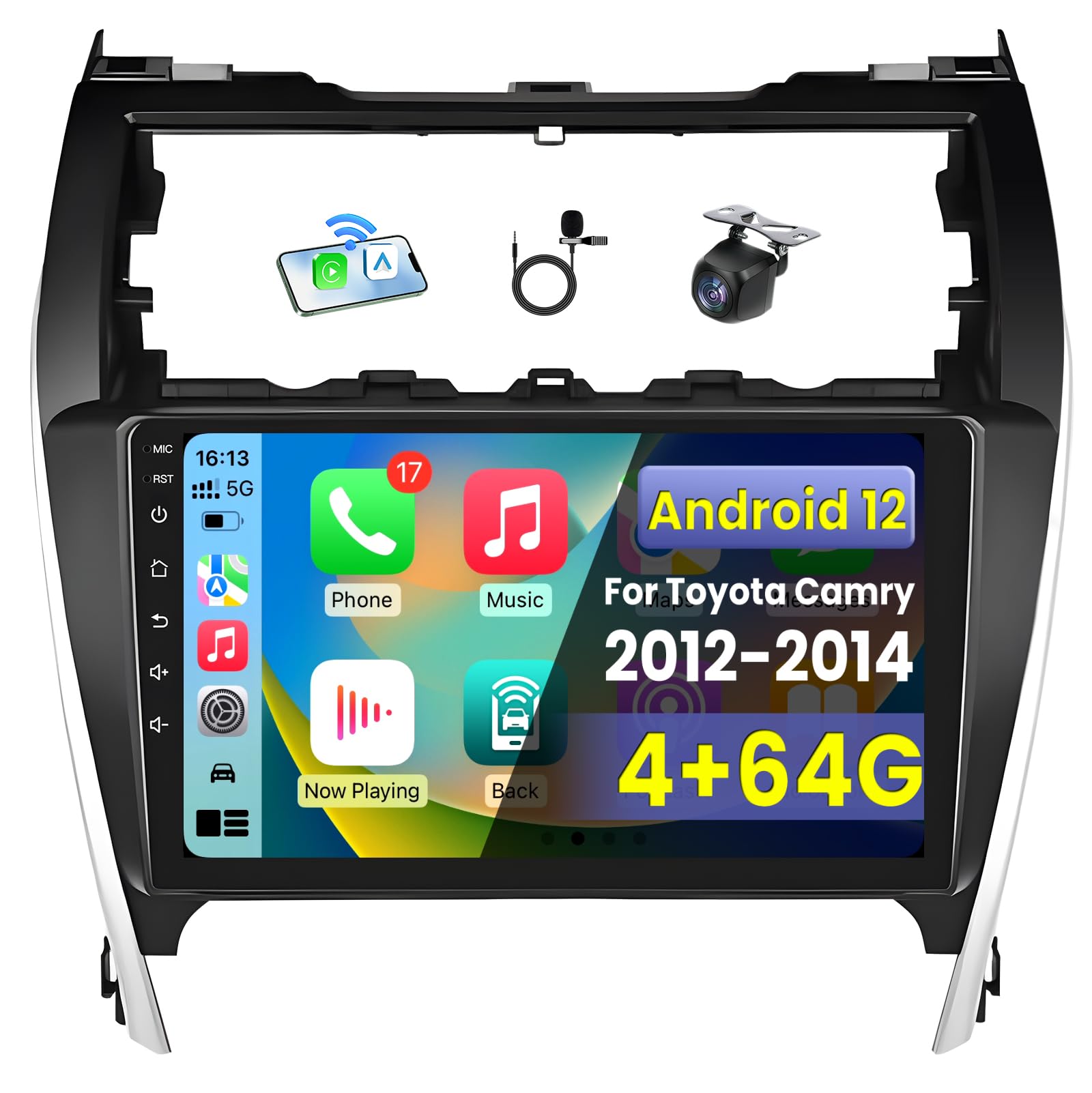 Jerqry 4+64G Car Radio Stereo