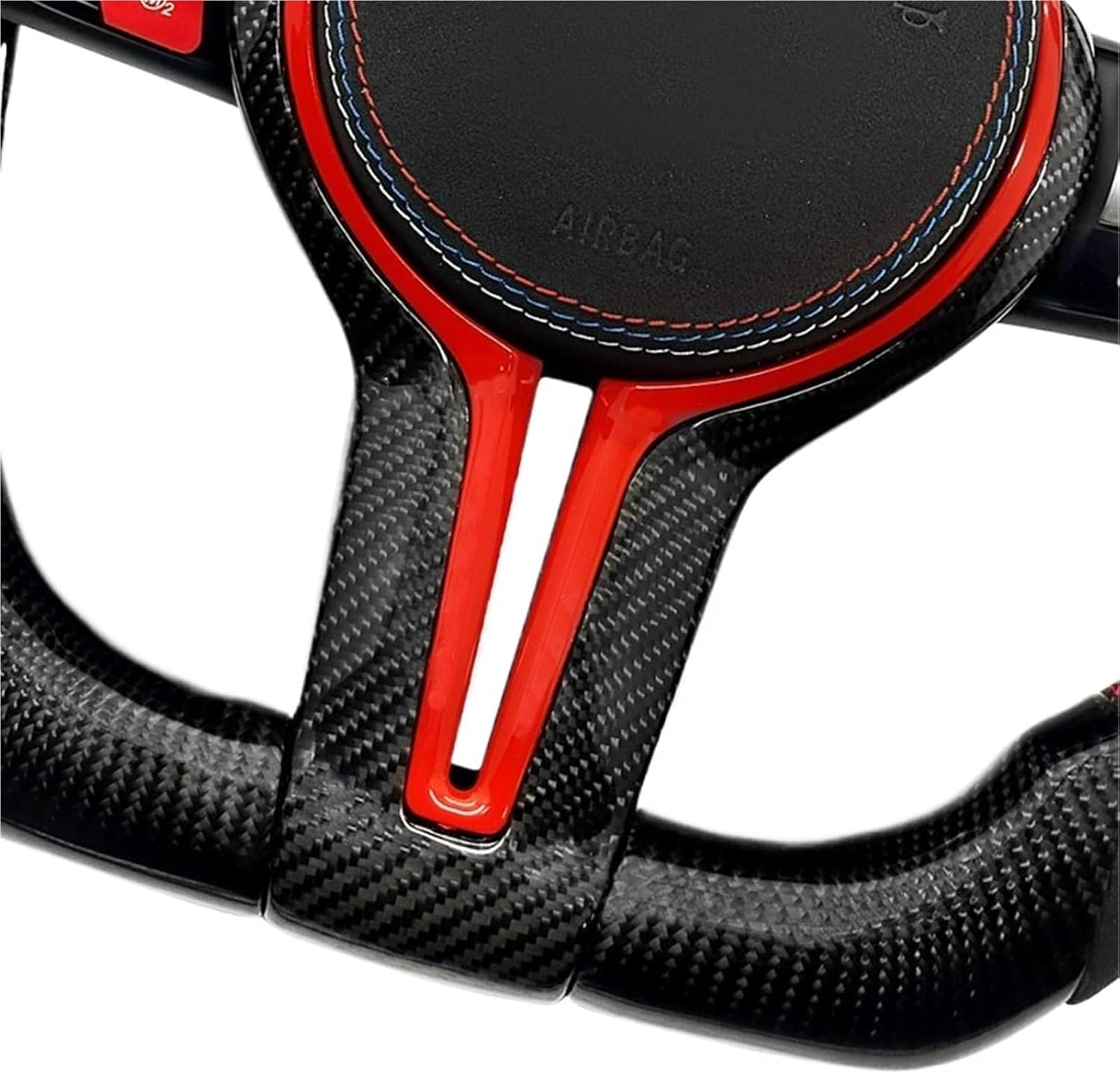 Suitable For BMW M3 M5 F10 F30 F20 F21 F22 F31 F32 F33 F34 F36 F15 F01 F07 Modified Carbon Fiber Steering Wheel Car Accessories(M6)