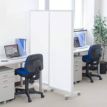 パーテーション　3連 360度3連パーテーション 幅1800 奥行450 高さ1800 NI-NNR3C 通販