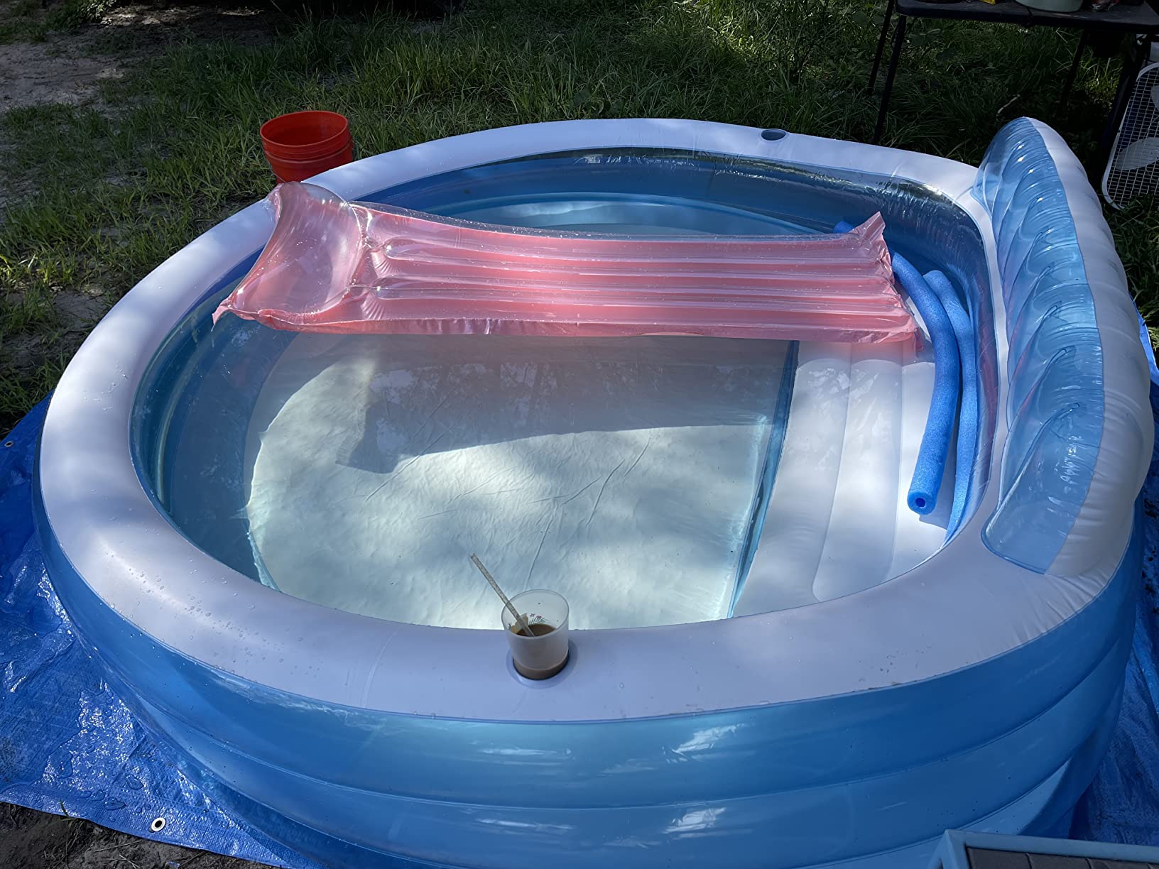 11/mo Finance Intex Swim Center Inflatable Above Ground Outdoor Round Family Swimming Pool